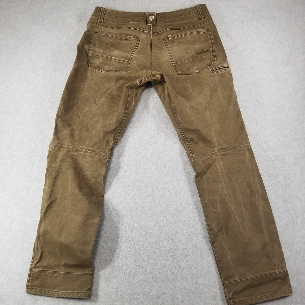 Kuhl Pants Mens 34x34 Brown Free Rydr Patina Twill Work Outdoor Casual Hiking - Picture 2 of 16